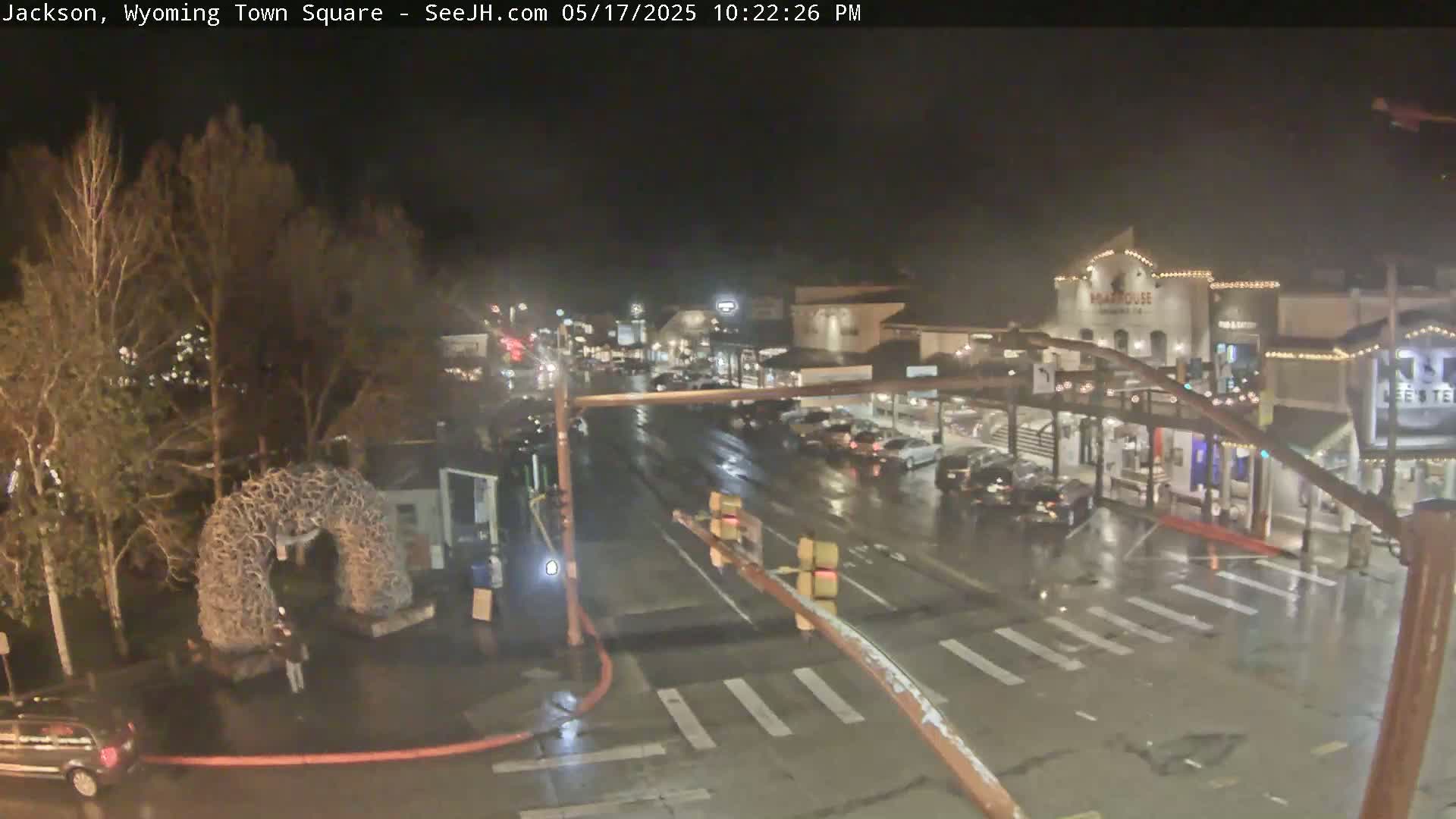 Jackson Hole, Jackson Town Junction Easy View Live Cam - Jackson, Teton, Wyoming, USA