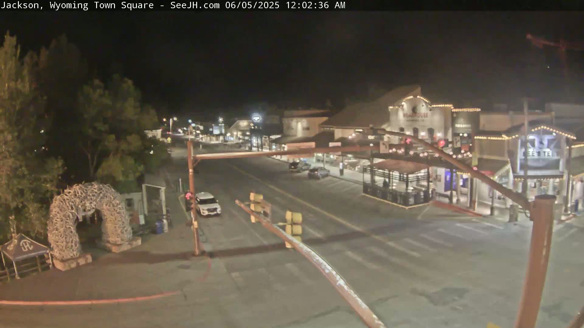 Jackson Hole, Jackson Town Junction Easy View Live Cam - Jackson, Teton, Wyoming, USA