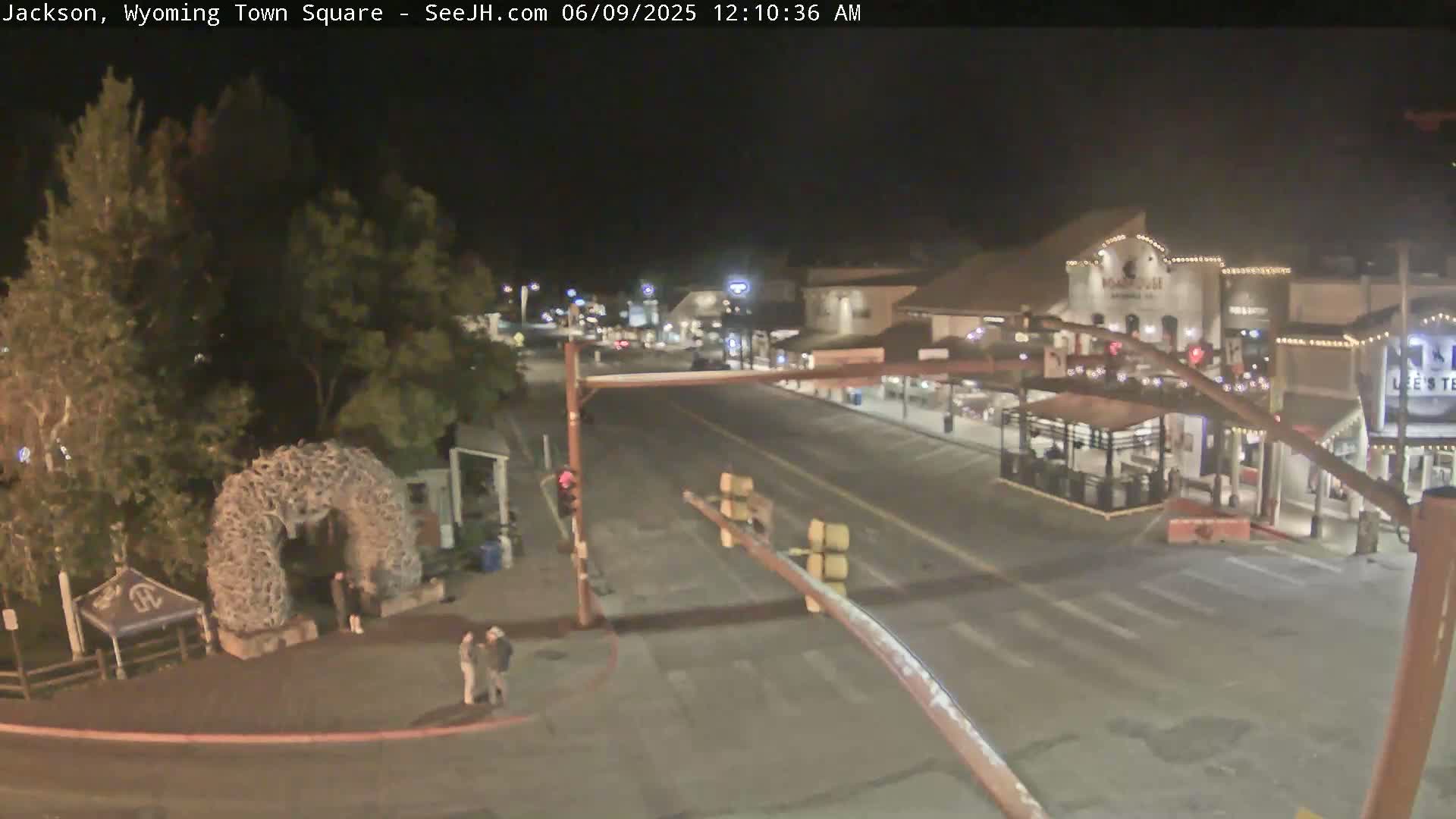 Jackson Hole, Jackson Town Junction Easy View Live Cam - Jackson, Teton, Wyoming, USA