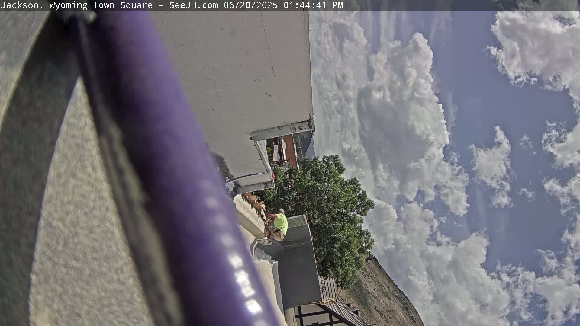 Jackson Hole, Jackson Town Junction Easy View Live Cam - Jackson, Teton, Wyoming, USA
