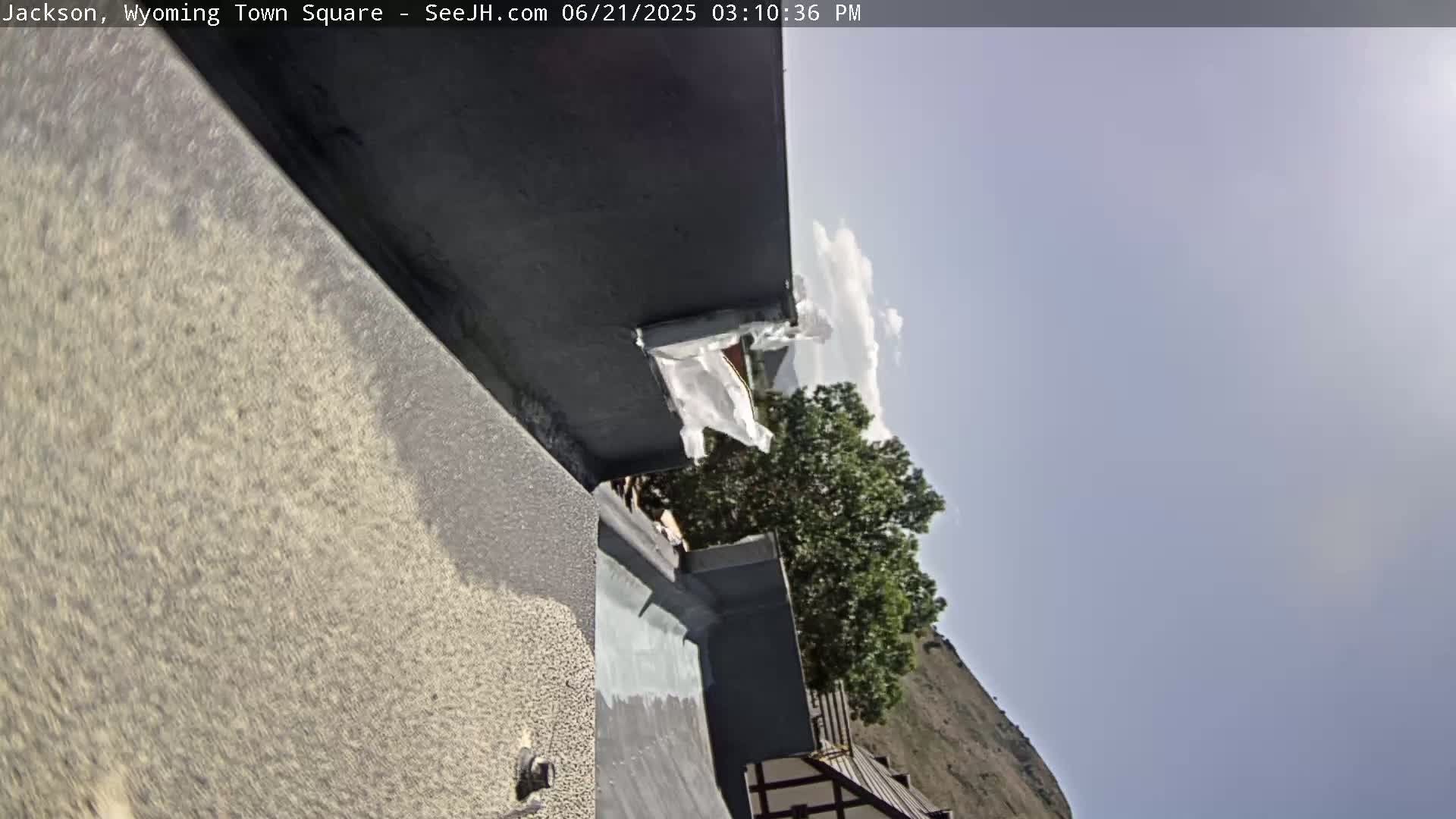 Jackson Hole, Jackson Town Junction Easy View Live Cam - Jackson, Teton, Wyoming, USA