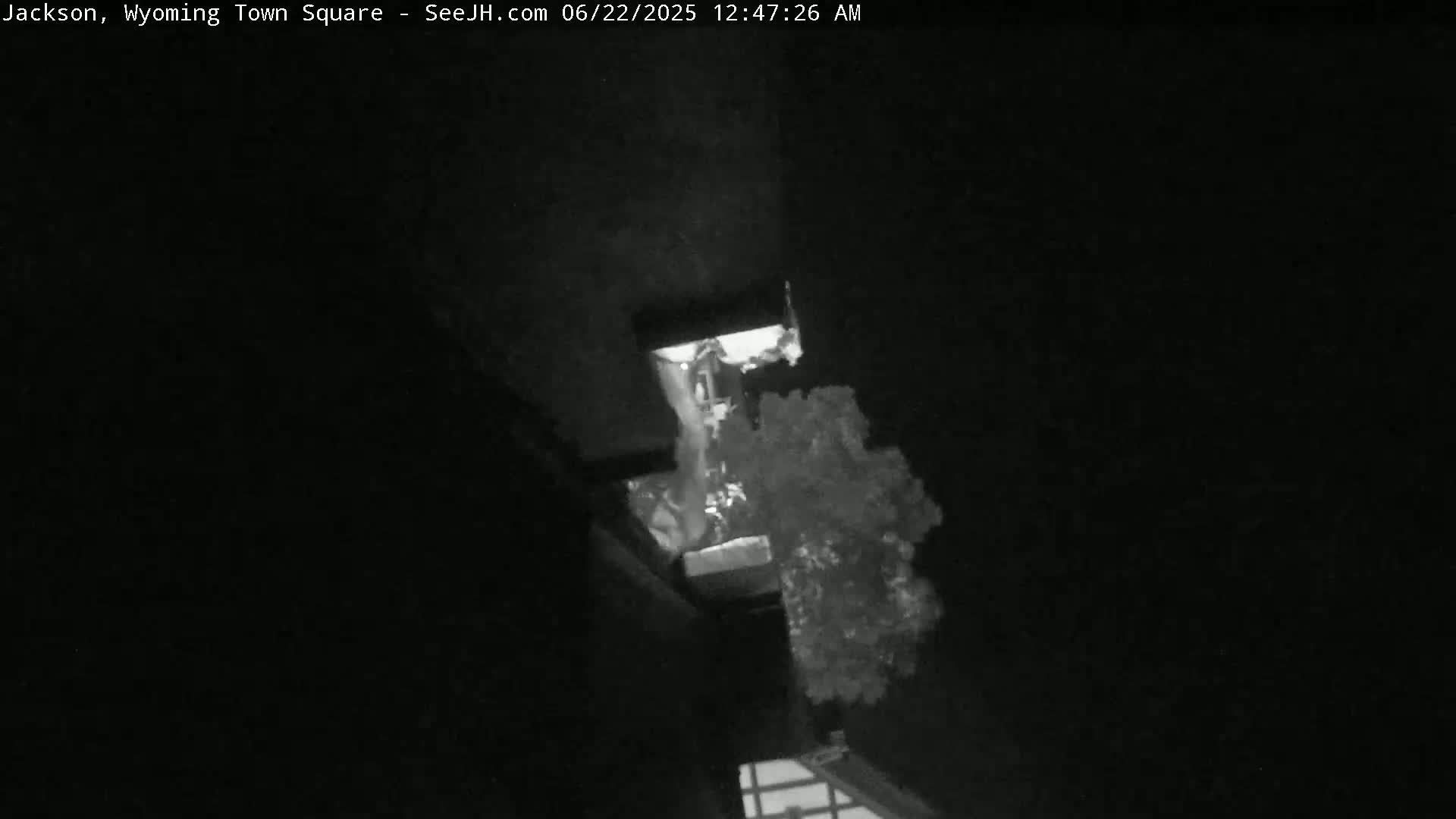 Jackson Hole, Jackson Town Junction Easy View Live Cam - Jackson, Teton, Wyoming, USA
