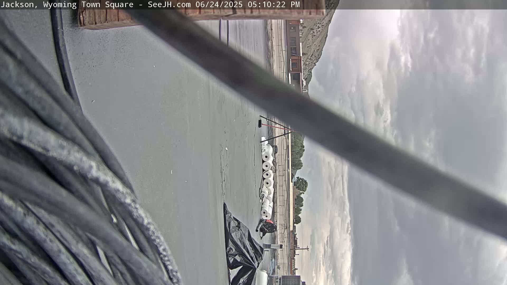 Jackson Hole, Jackson Town Junction Easy View Live Cam - Jackson, Teton, Wyoming, USA
