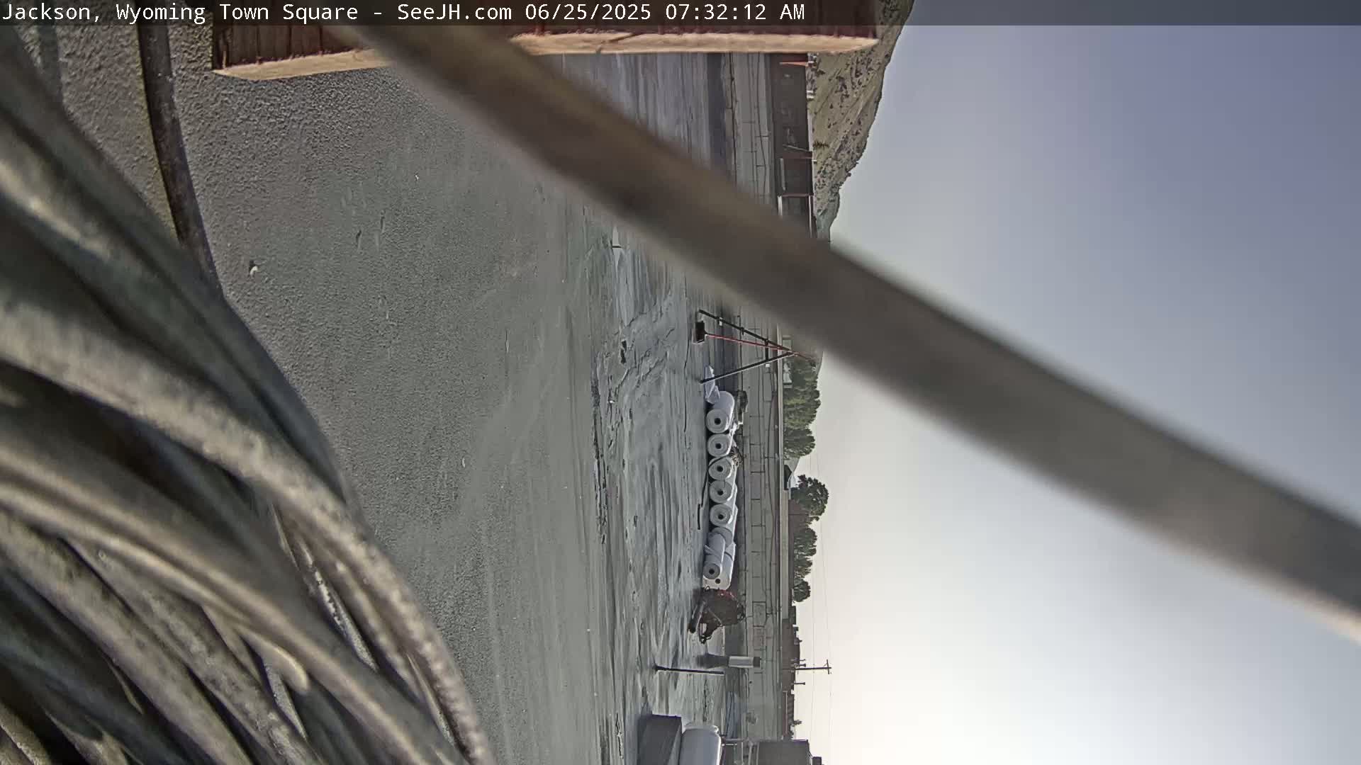 Jackson Hole, Jackson Town Junction Easy View Live Cam - Jackson, Teton, Wyoming, USA