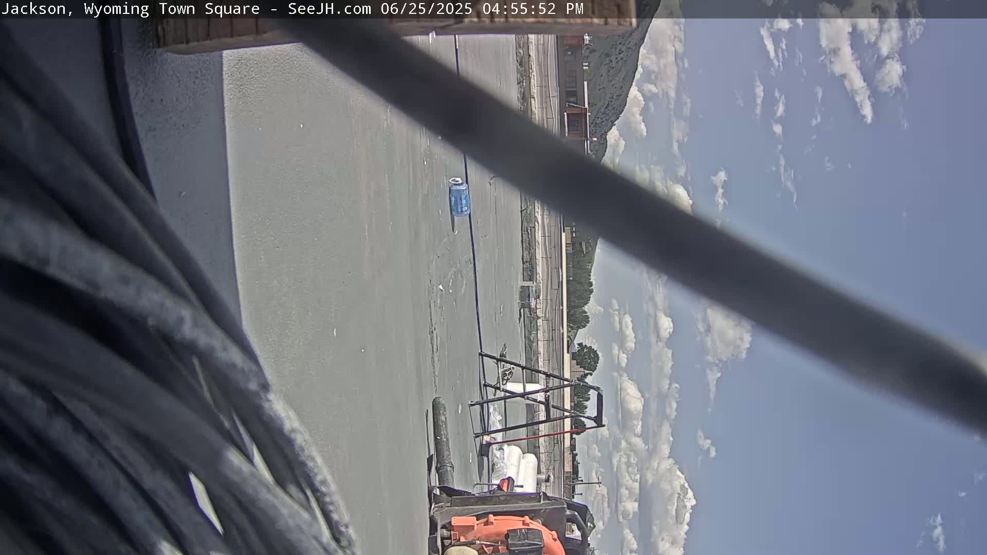 Jackson Hole, Jackson Town Junction Easy View Live Cam - Jackson, Teton, Wyoming, USA