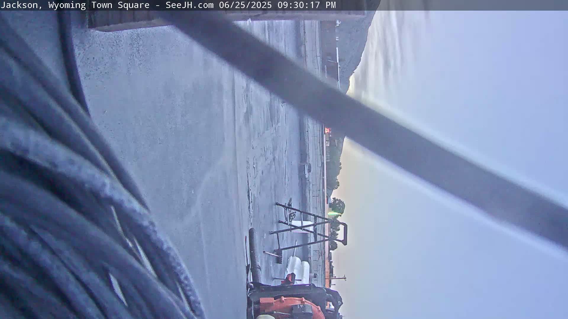 Jackson Hole, Jackson Town Junction Easy View Live Cam - Jackson, Teton, Wyoming, USA