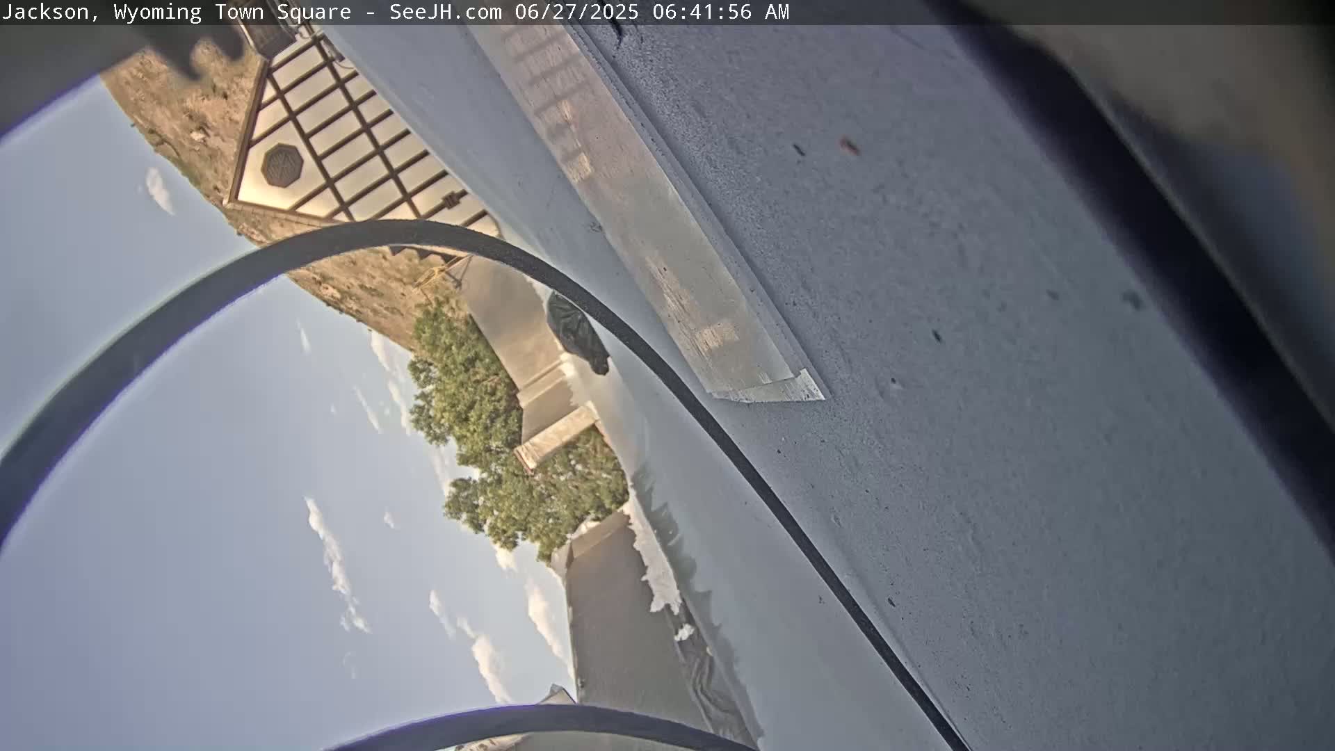 Jackson Hole, Jackson Town Junction Easy View Live Cam - Jackson, Teton, Wyoming, USA