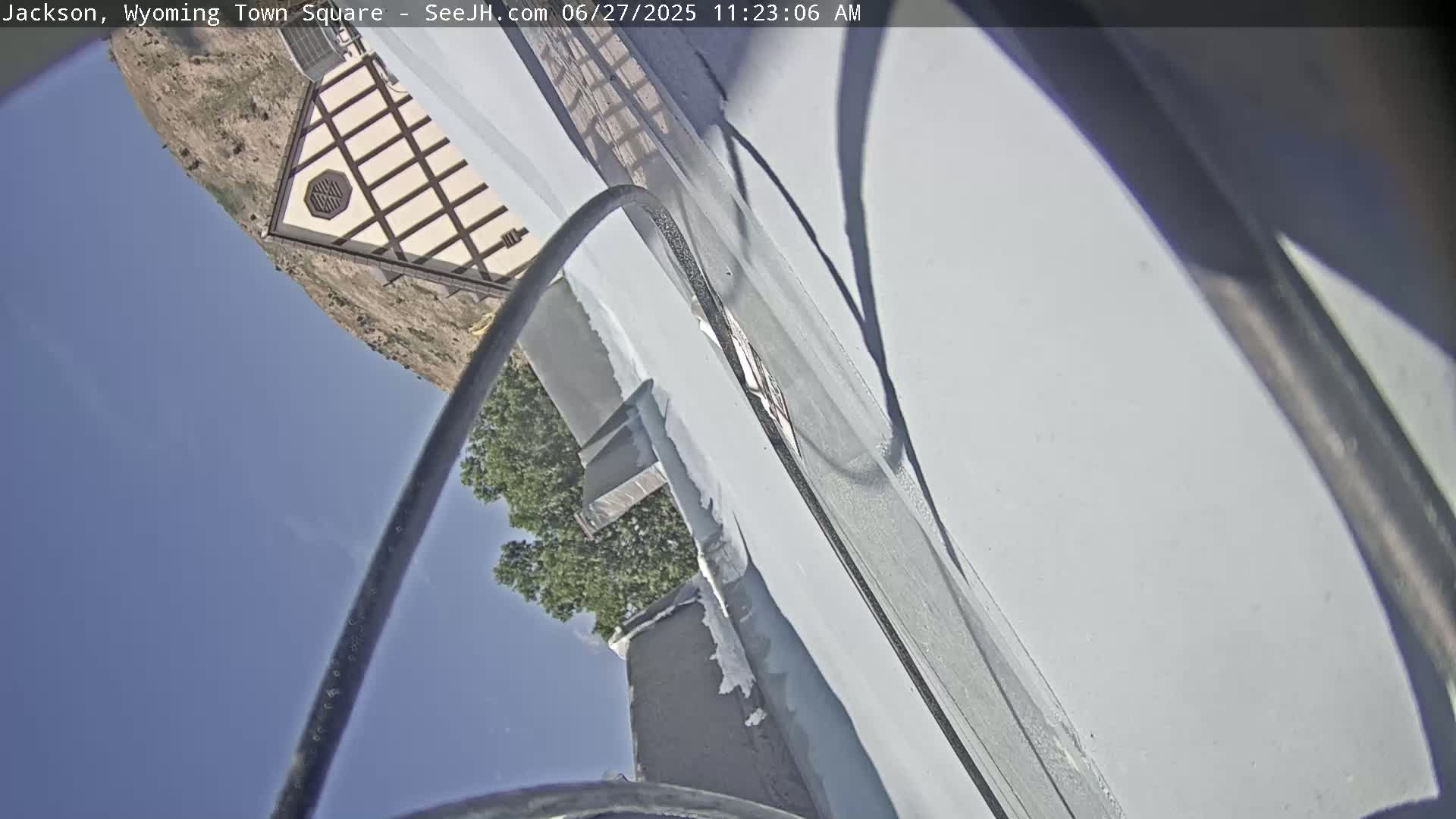 Jackson Hole, Jackson Town Junction Easy View Live Cam - Jackson, Teton, Wyoming, USA