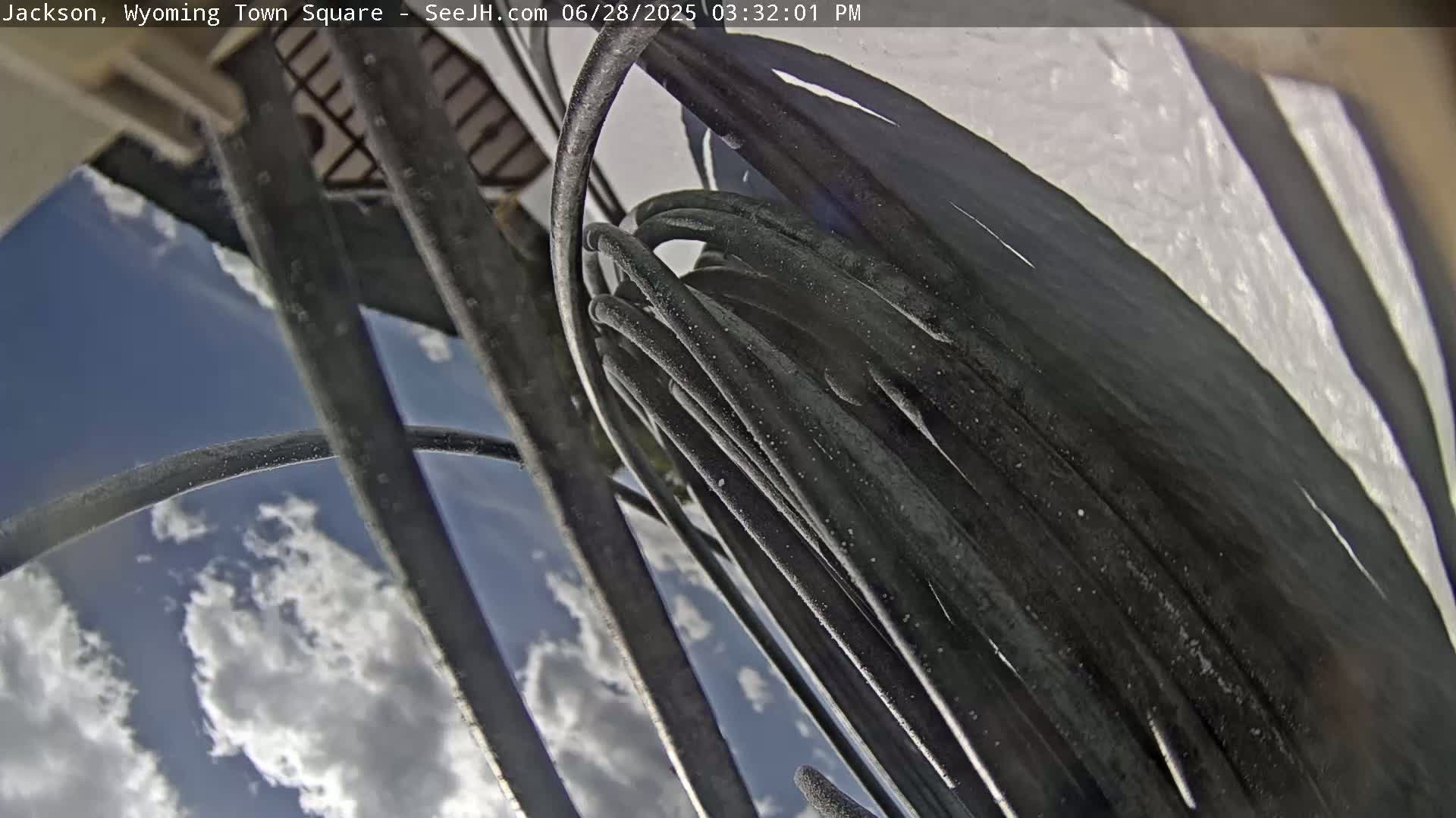 Jackson Hole, Jackson Town Junction Easy View Live Cam - Jackson, Teton, Wyoming, USA
