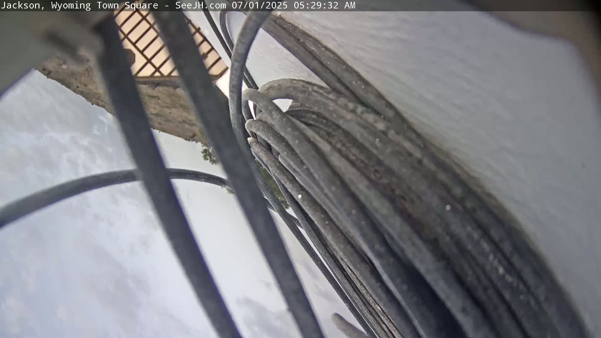 Jackson Hole, Jackson Town Junction Easy View Live Cam - Jackson, Teton, Wyoming, USA