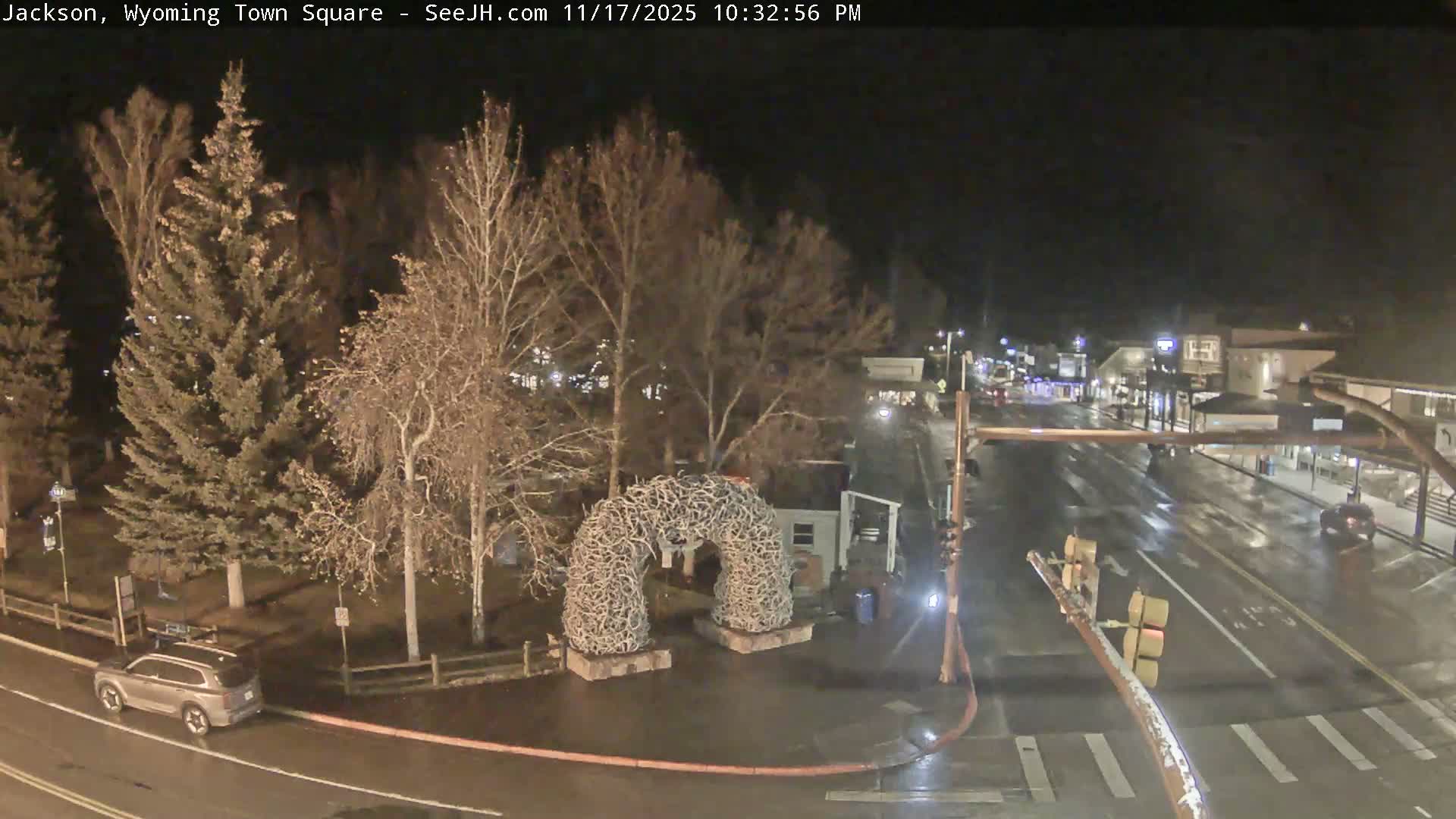 Jackson Hole, Jackson Town Junction Easy View Live Cam - Jackson, Teton, Wyoming, USA