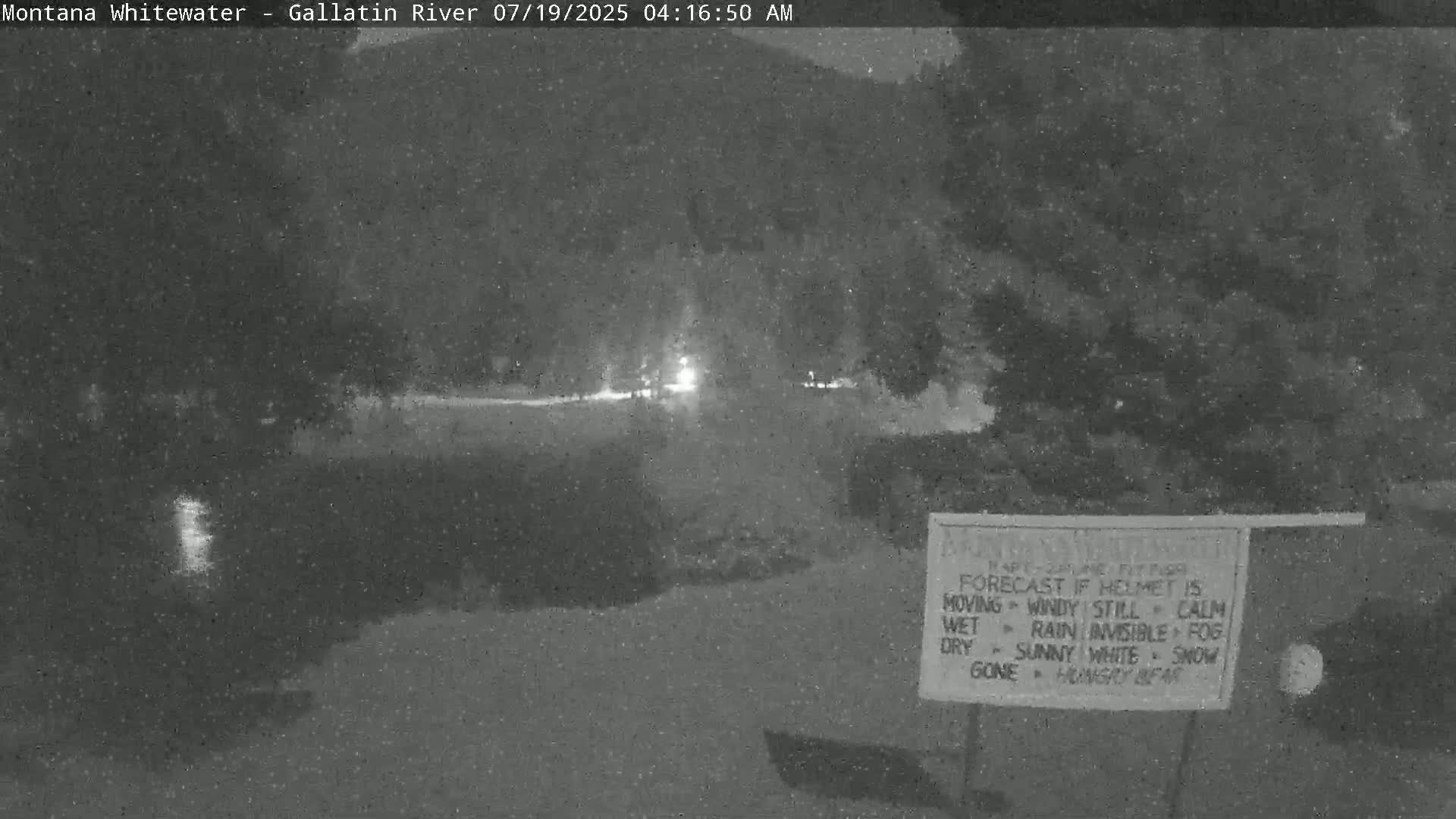 Montana Whitewater Rafting & Zipline in Gallatin River Live Cam - Gallatin Gateaway, Gallatin, Montana, USA