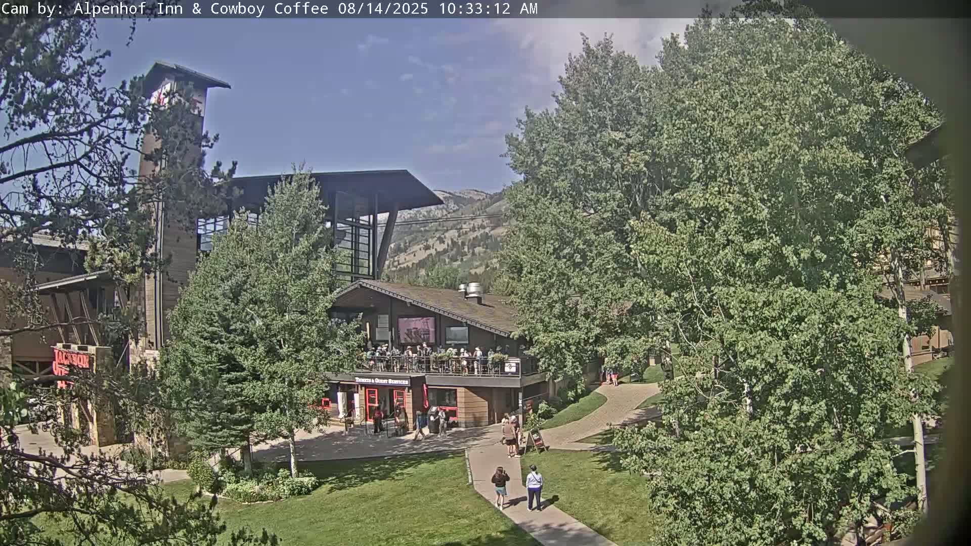  Jackson Hole Mountains &  Teton Ski Village  Live Cam - Teton Village, Teton, Wyoming, USA