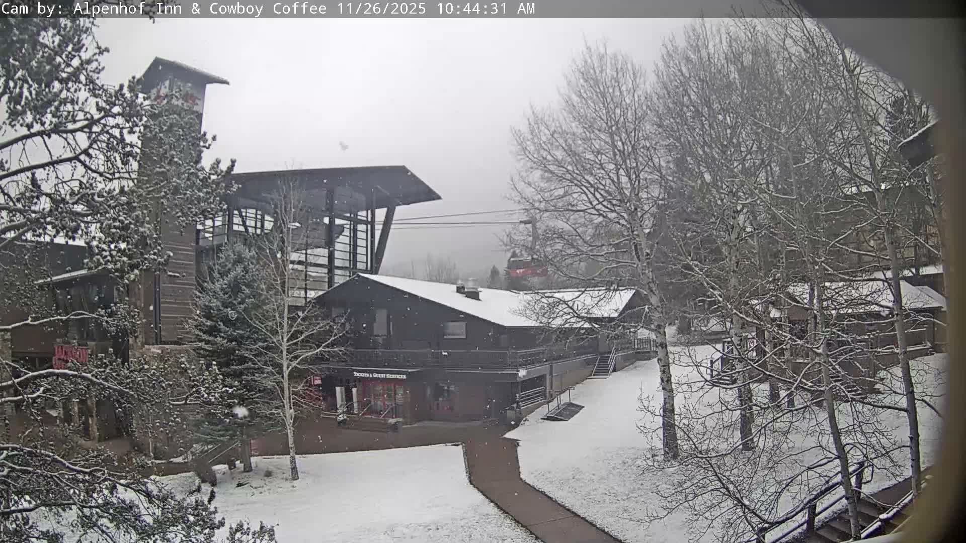  Jackson Hole Mountains &  Teton Ski Village  Live Cam - Teton Village, Teton, Wyoming, USA