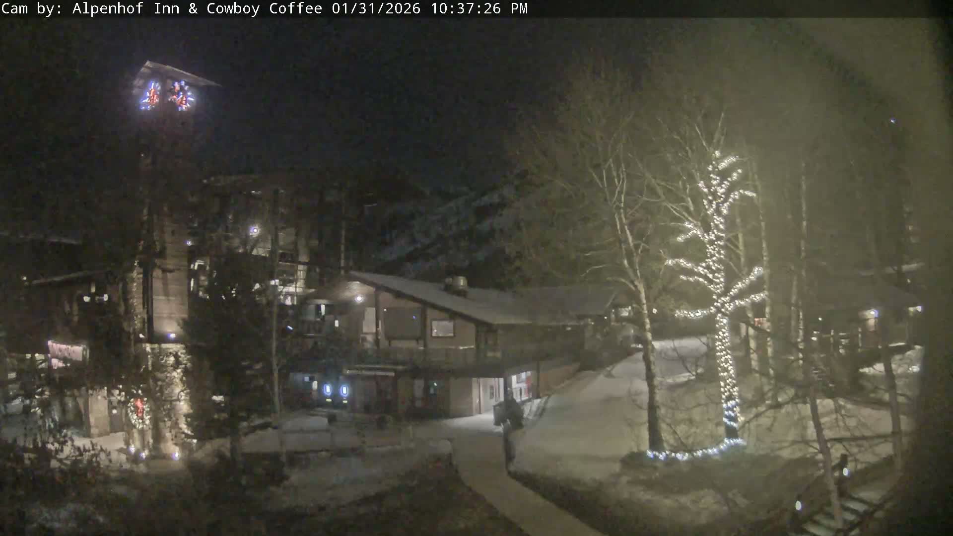  Jackson Hole Mountains &  Teton Ski Village  Live Cam - Teton Village, Teton, Wyoming, USA