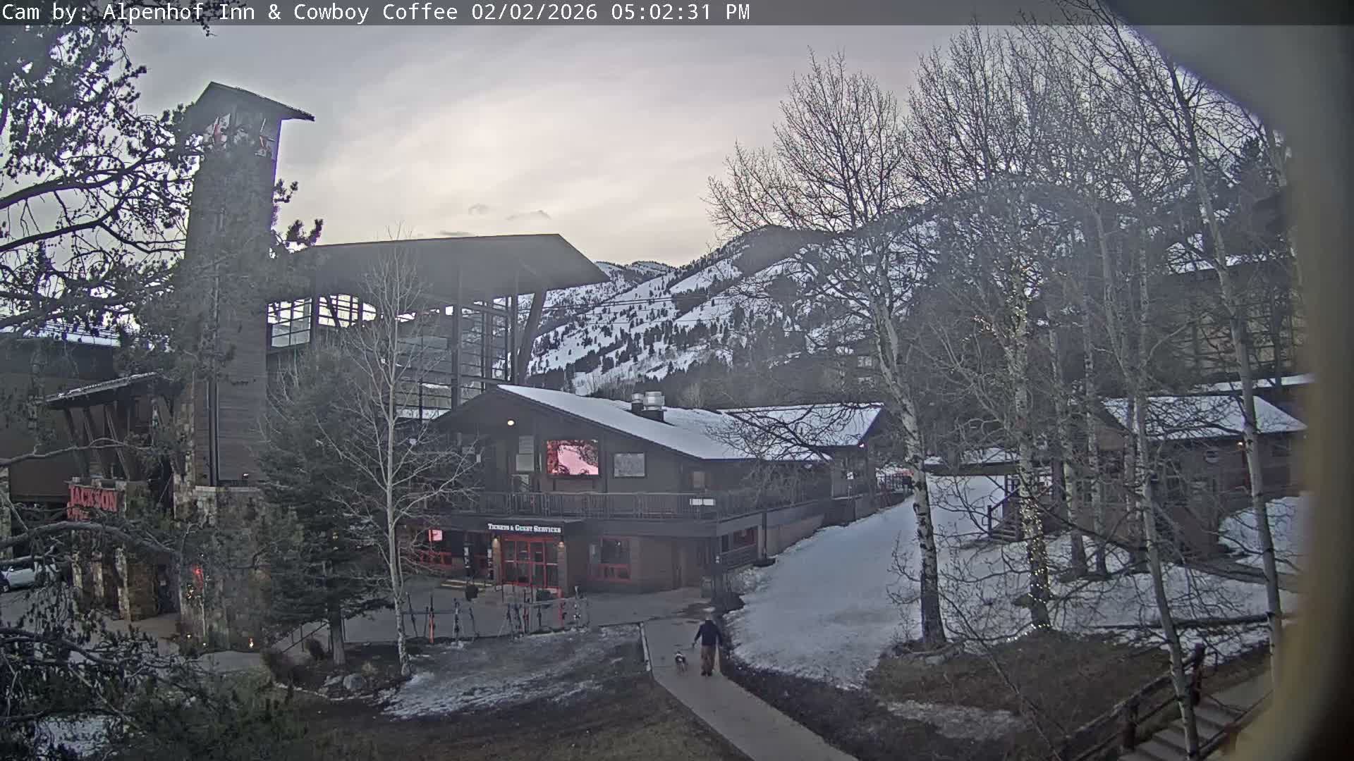  Jackson Hole Mountains &  Teton Ski Village  Live Cam - Teton Village, Teton, Wyoming, USA