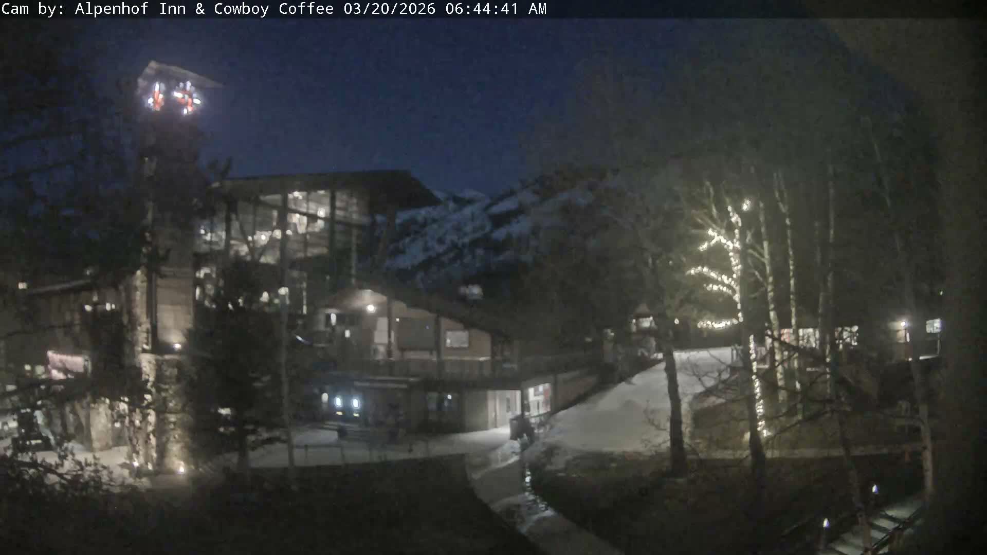  Jackson Hole Mountains &  Teton Ski Village  Live Cam - Teton Village, Teton, Wyoming, USA