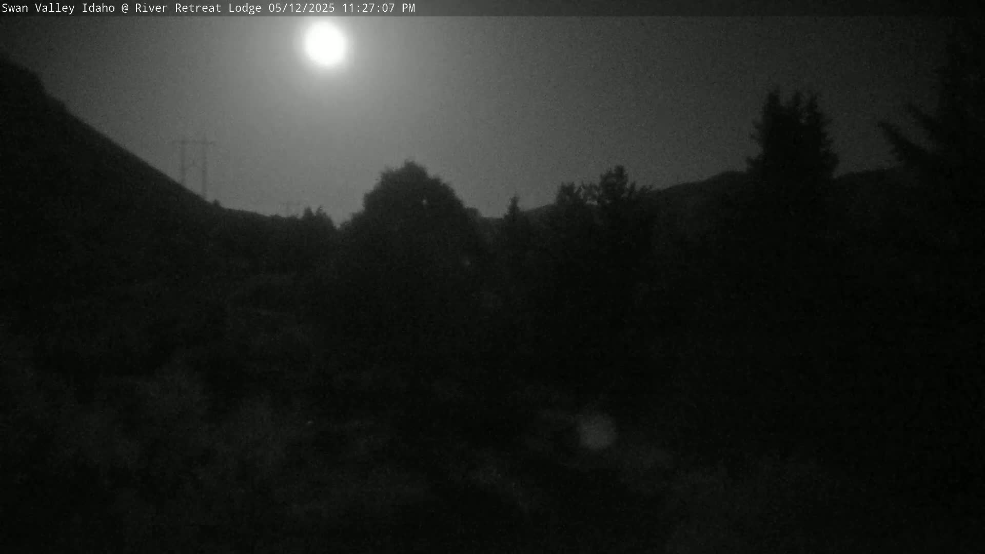 Swan Valley , River Retreat Lodge Live Cam - Irwin, Bonneville, Idaho, USA