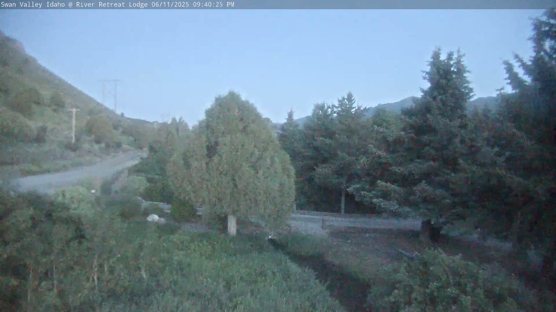 Swan Valley , River Retreat Lodge Live Cam - Irwin, Bonneville, Idaho, USA