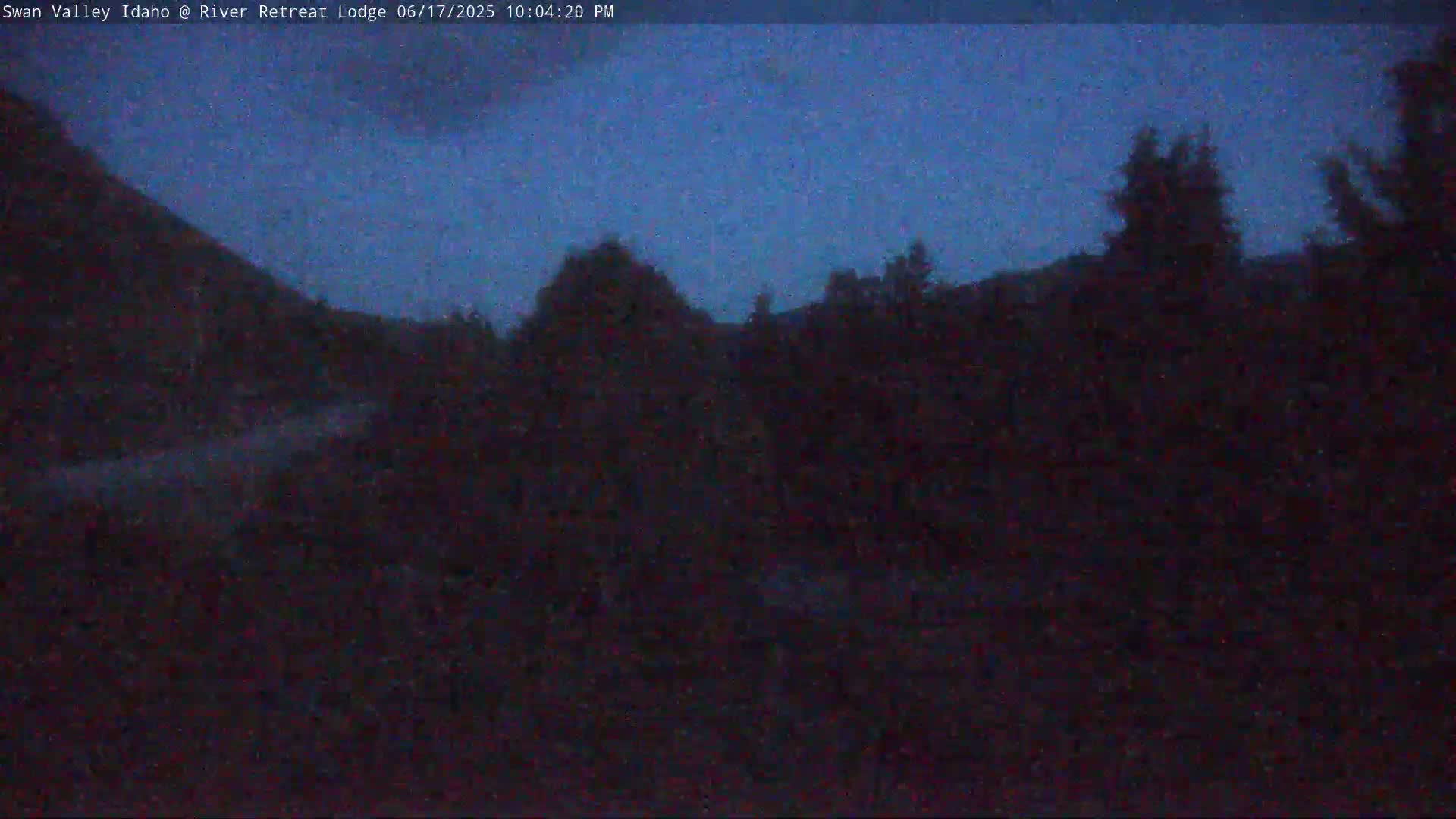 Swan Valley , River Retreat Lodge Live Cam - Irwin, Bonneville, Idaho, USA