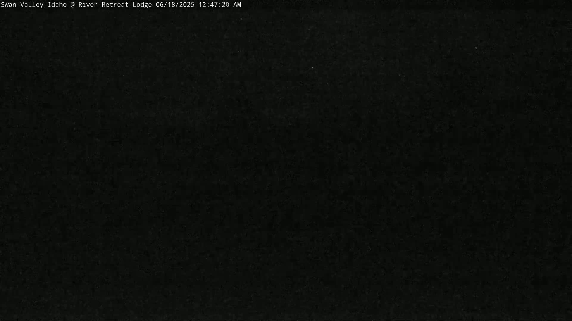 The image is entirely black.