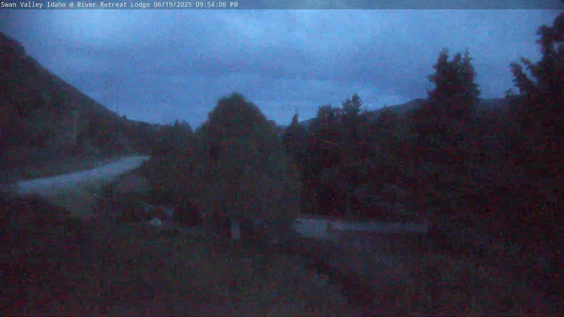 Swan Valley , River Retreat Lodge Live Cam - Irwin, Bonneville, Idaho, USA