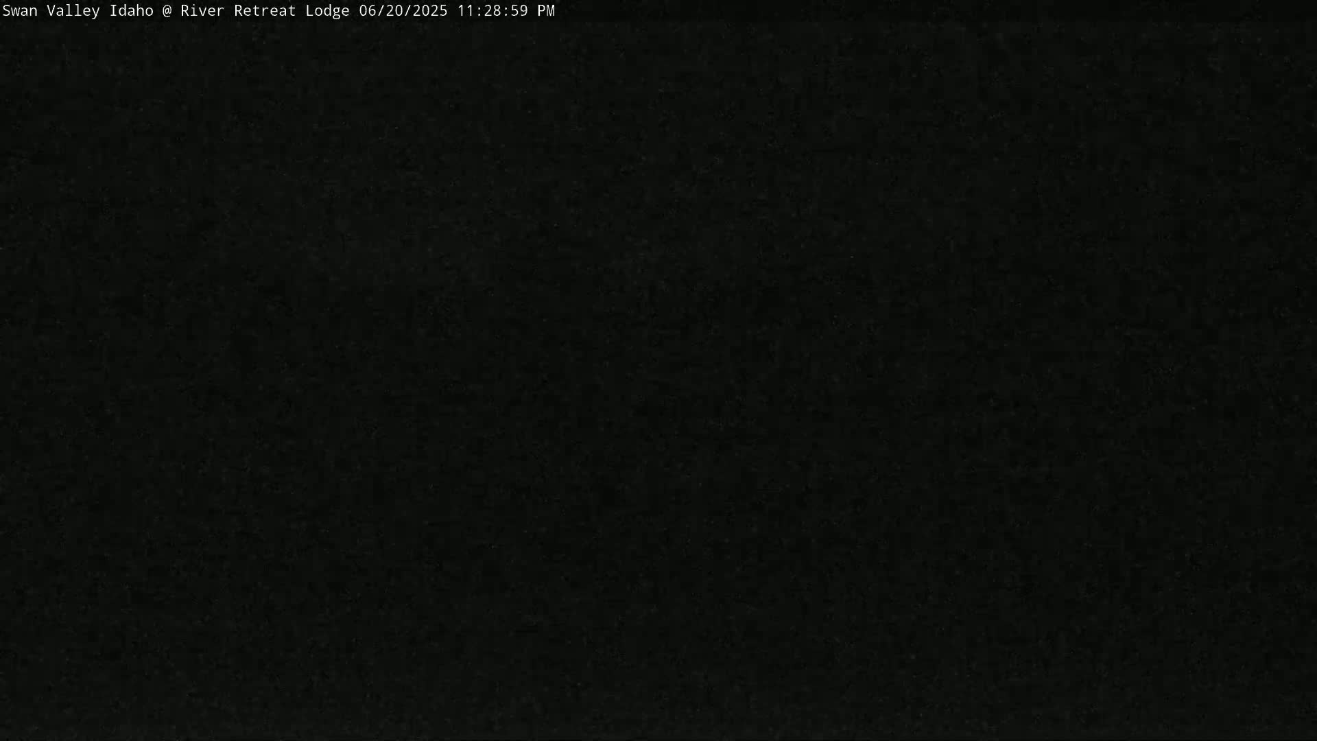 Swan Valley , River Retreat Lodge Live Cam - Irwin, Bonneville, Idaho, USA