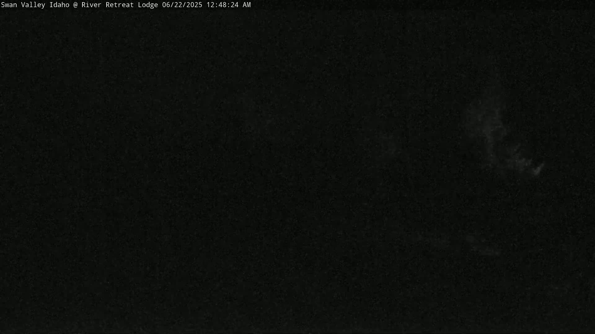 Swan Valley , River Retreat Lodge Live Cam - Irwin, Bonneville, Idaho, USA