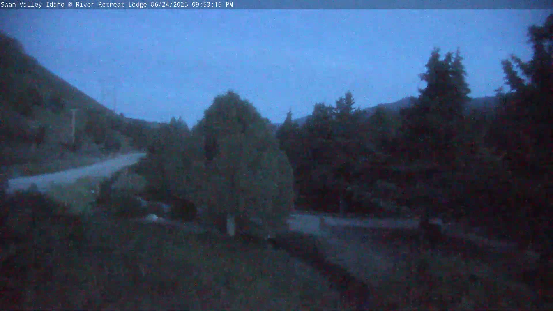 Swan Valley , River Retreat Lodge Live Cam - Irwin, Bonneville, Idaho, USA