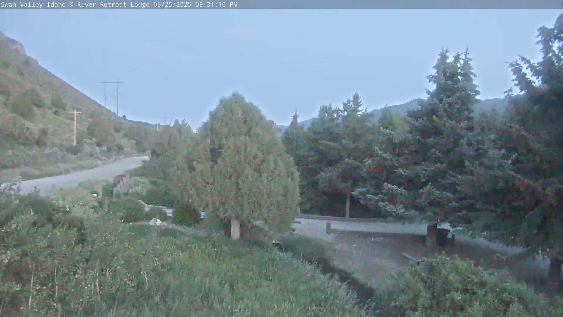 Swan Valley , River Retreat Lodge Live Cam - Irwin, Bonneville, Idaho, USA