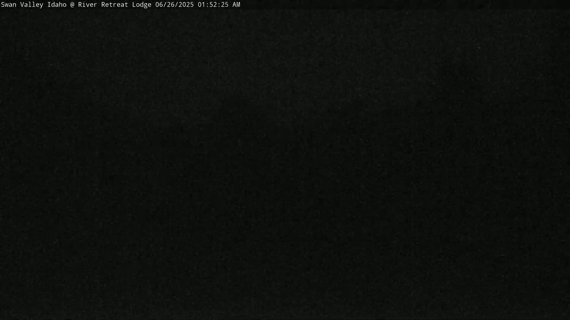 Swan Valley , River Retreat Lodge Live Cam - Irwin, Bonneville, Idaho, USA