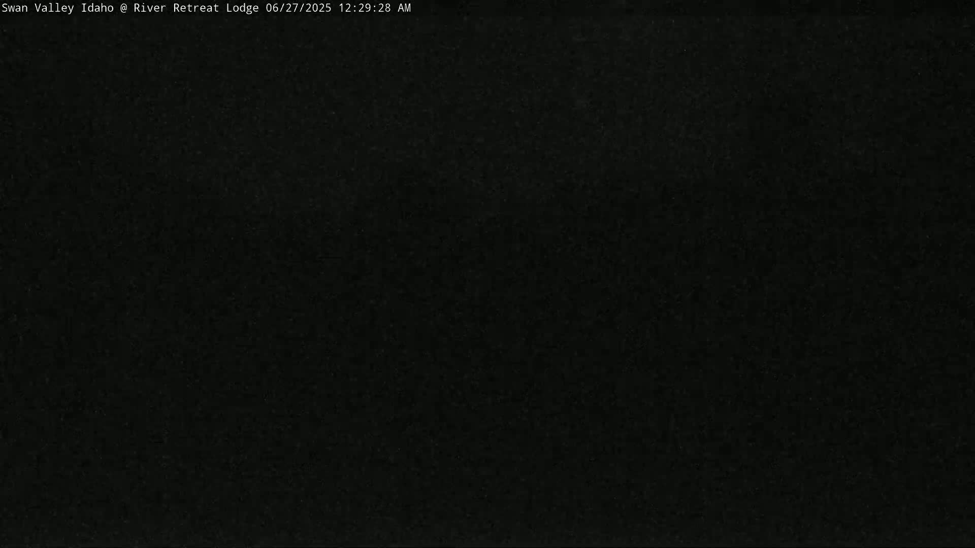 The image is a completely black screen.