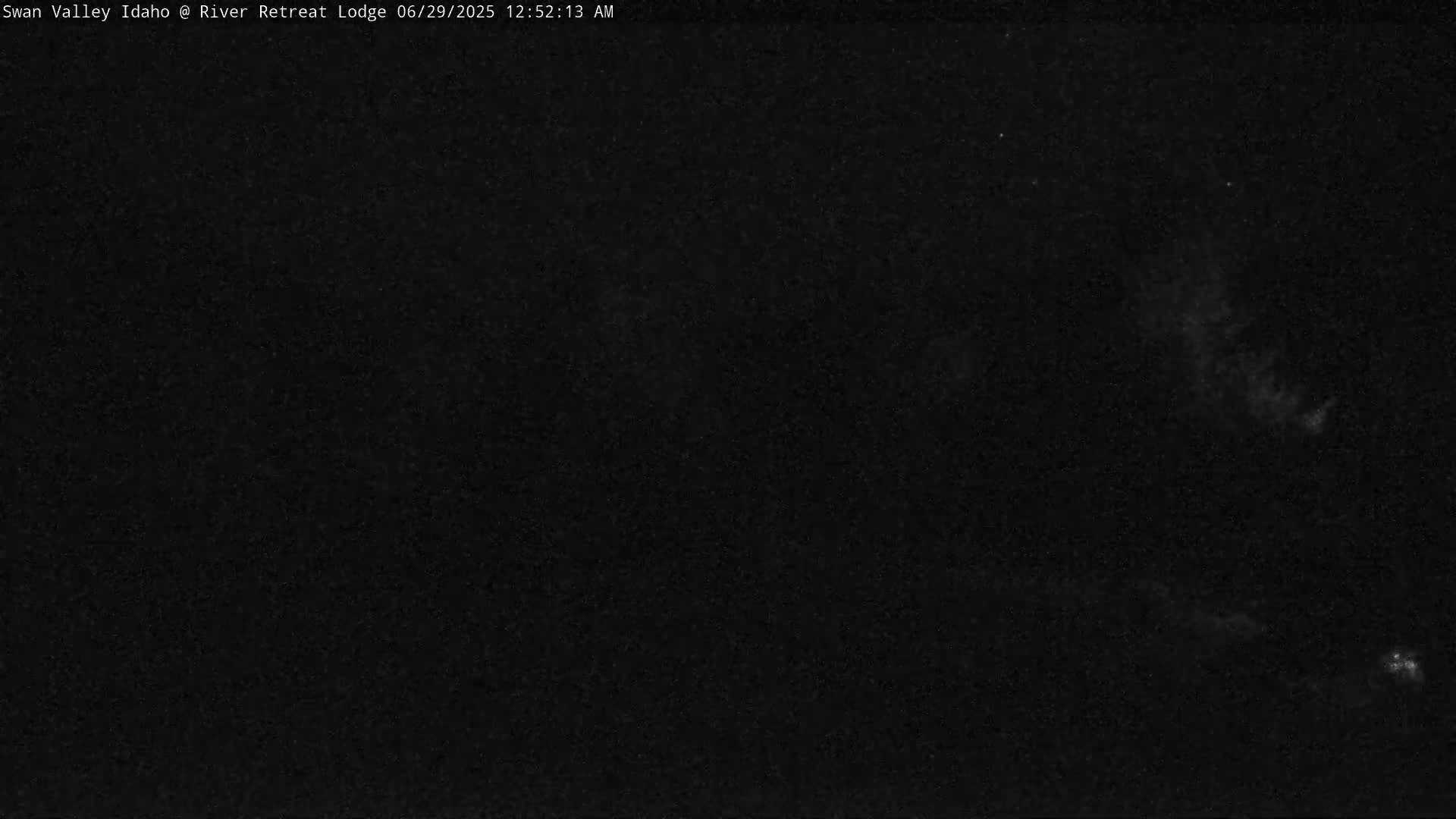 Swan Valley , River Retreat Lodge Live Cam - Irwin, Bonneville, Idaho, USA