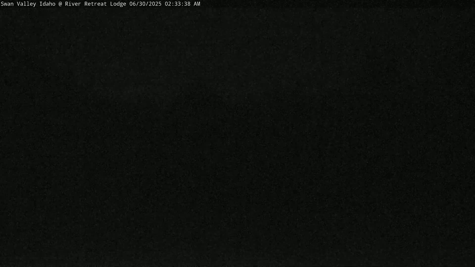 Swan Valley , River Retreat Lodge Live Cam - Irwin, Bonneville, Idaho, USA