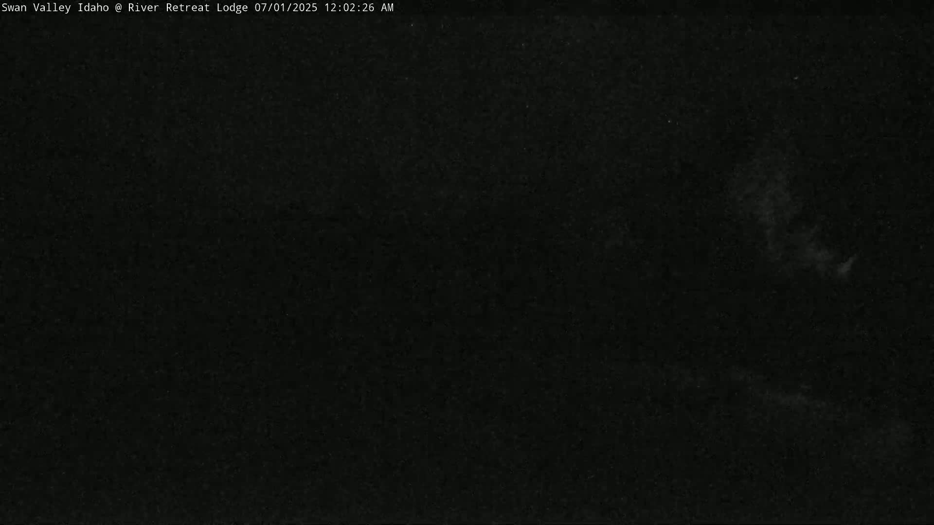 Swan Valley , River Retreat Lodge Live Cam - Irwin, Bonneville, Idaho, USA