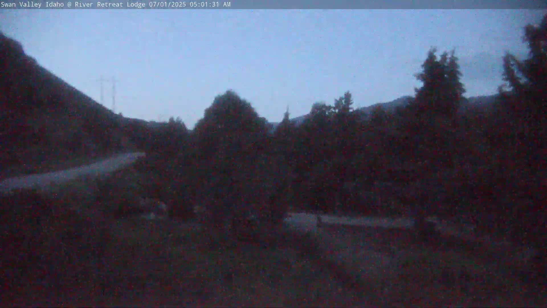 Swan Valley , River Retreat Lodge Live Cam - Irwin, Bonneville, Idaho, USA