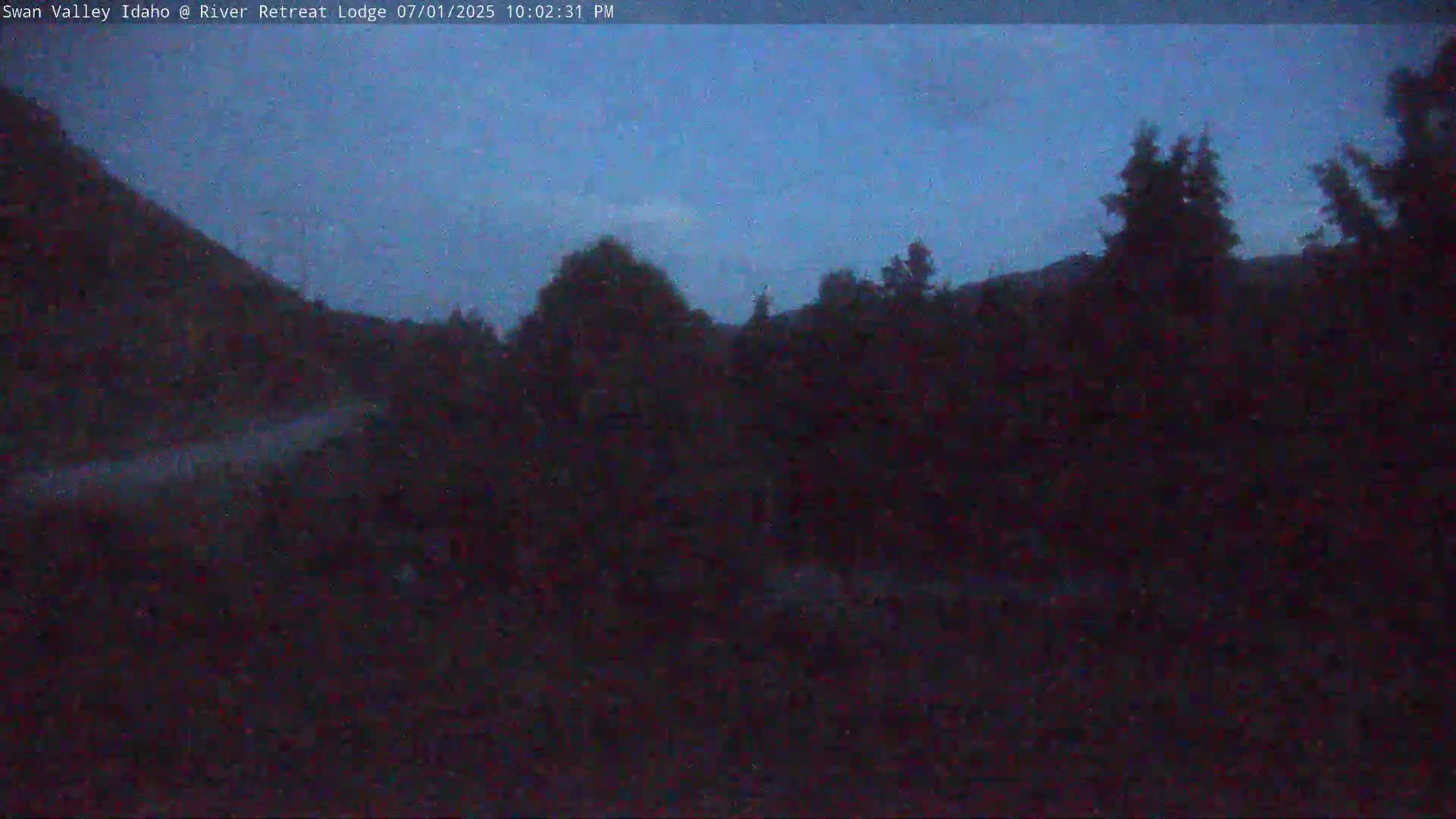 Swan Valley , River Retreat Lodge Live Cam - Irwin, Bonneville, Idaho, USA