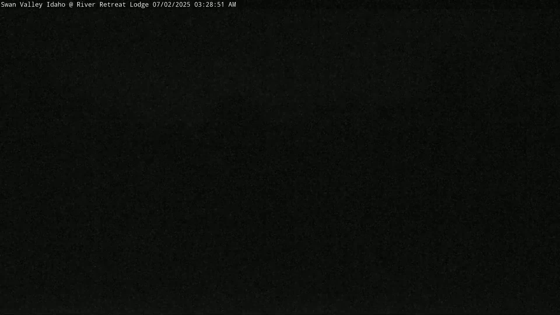Swan Valley , River Retreat Lodge Live Cam - Irwin, Bonneville, Idaho, USA