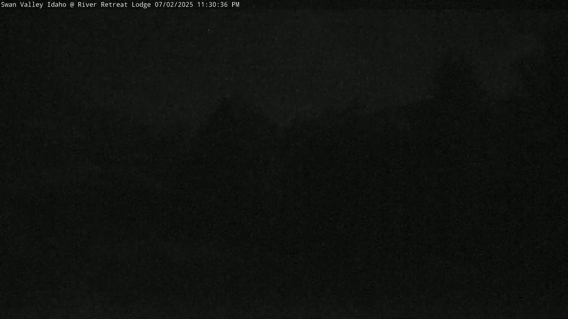 Swan Valley , River Retreat Lodge Live Cam - Irwin, Bonneville, Idaho, USA