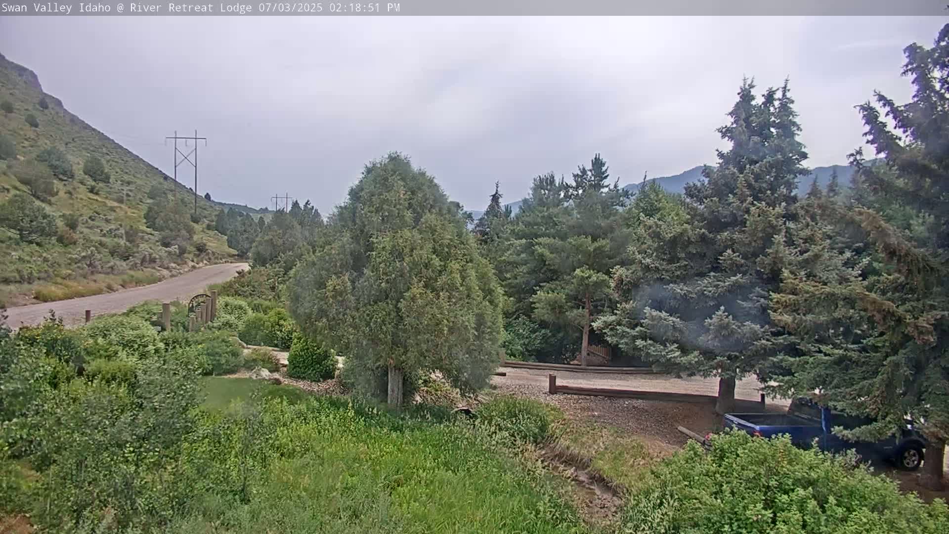 Swan Valley , River Retreat Lodge Live Cam - Irwin, Bonneville, Idaho, USA