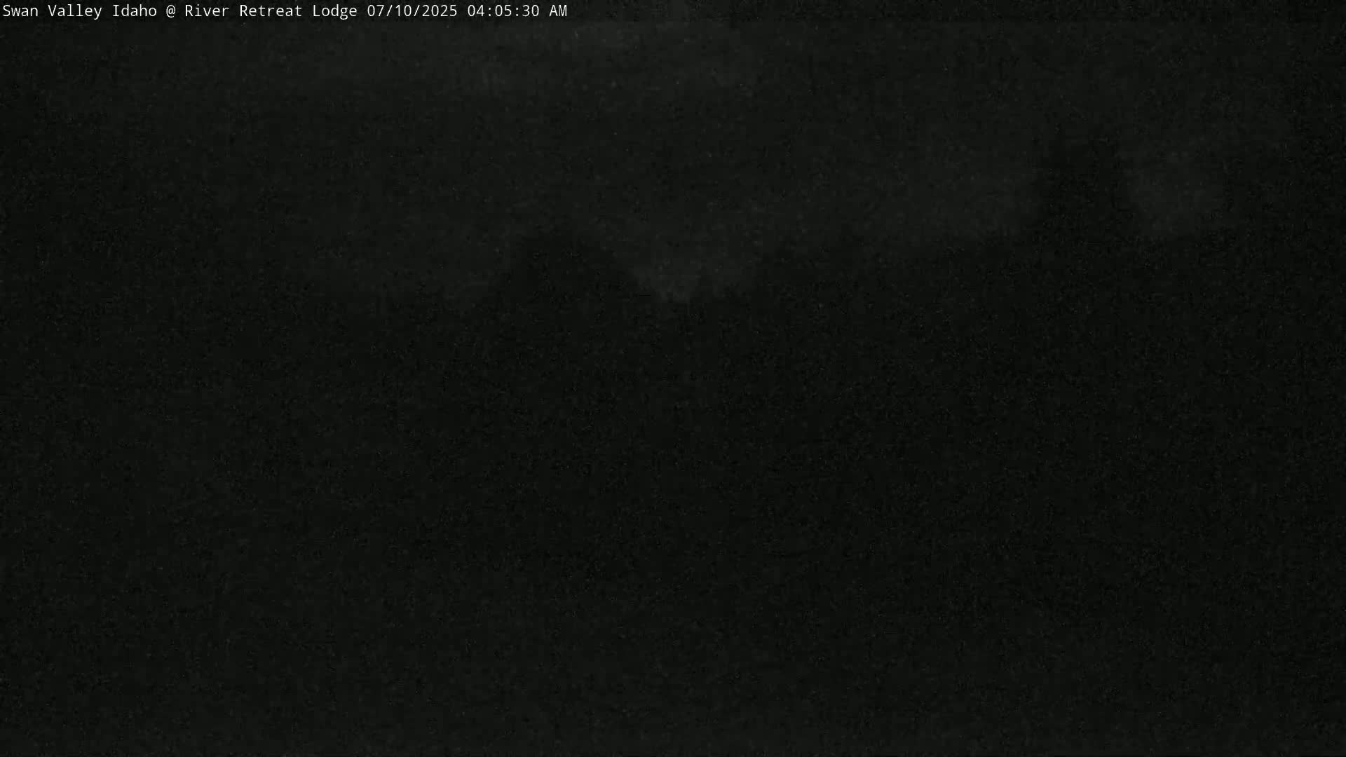 Swan Valley , River Retreat Lodge Live Cam - Irwin, Bonneville, Idaho, USA
