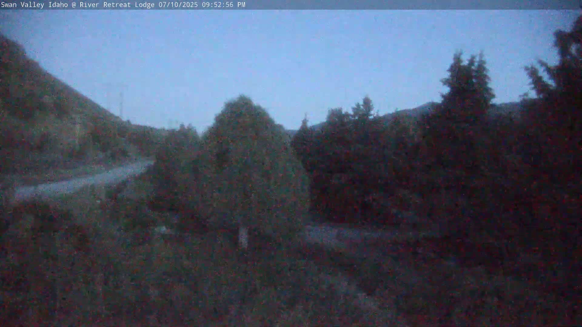 Swan Valley , River Retreat Lodge Live Cam - Irwin, Bonneville, Idaho, USA