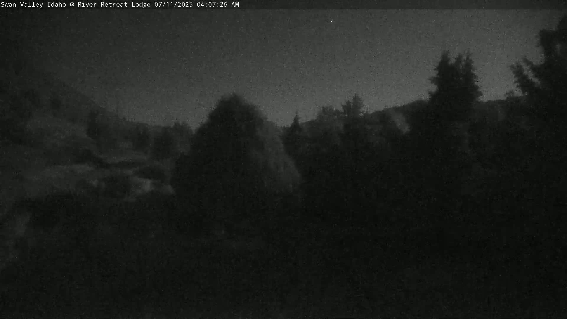 Swan Valley , River Retreat Lodge Live Cam - Irwin, Bonneville, Idaho, USA