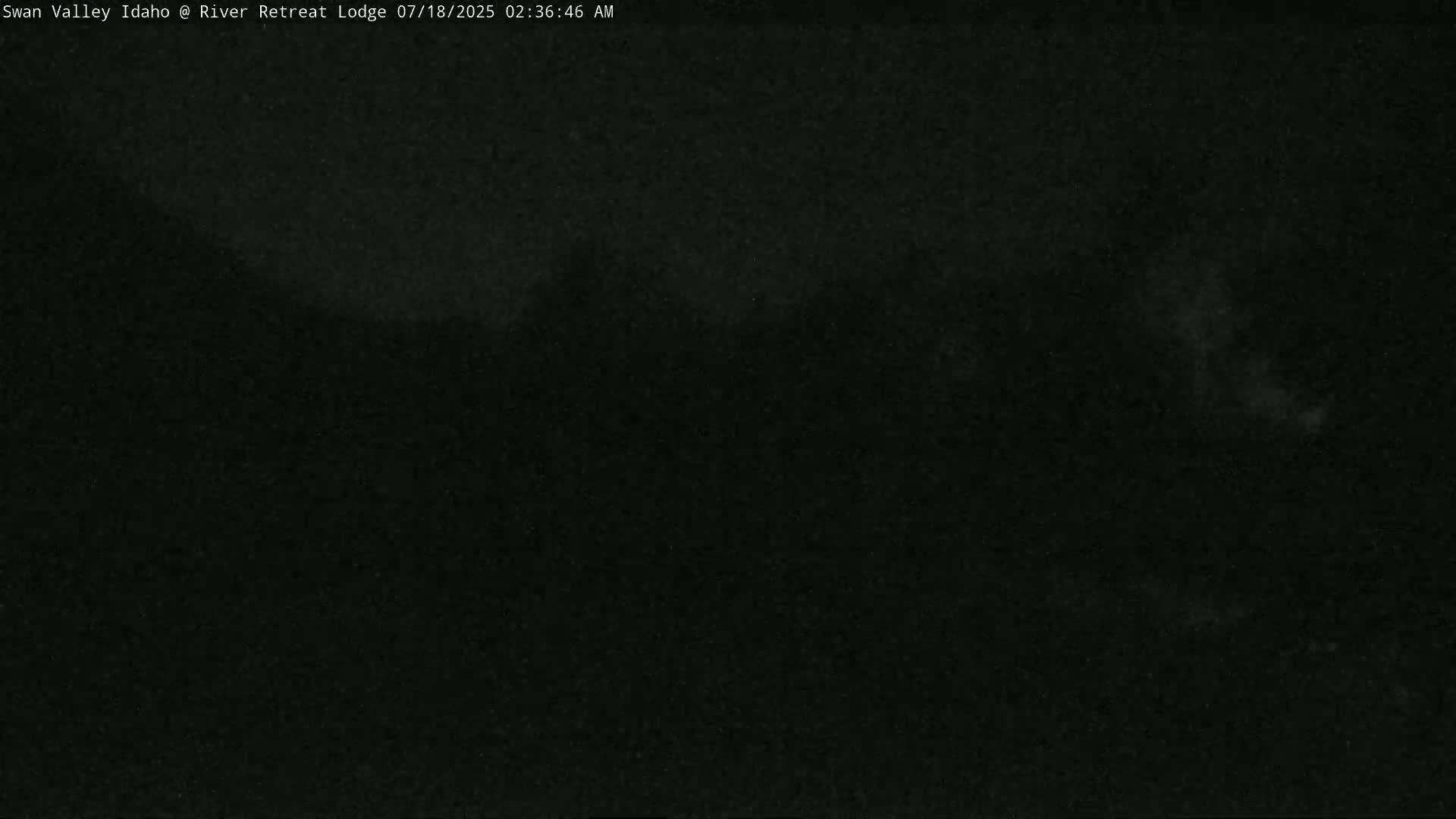 Swan Valley , River Retreat Lodge Live Cam - Irwin, Bonneville, Idaho, USA