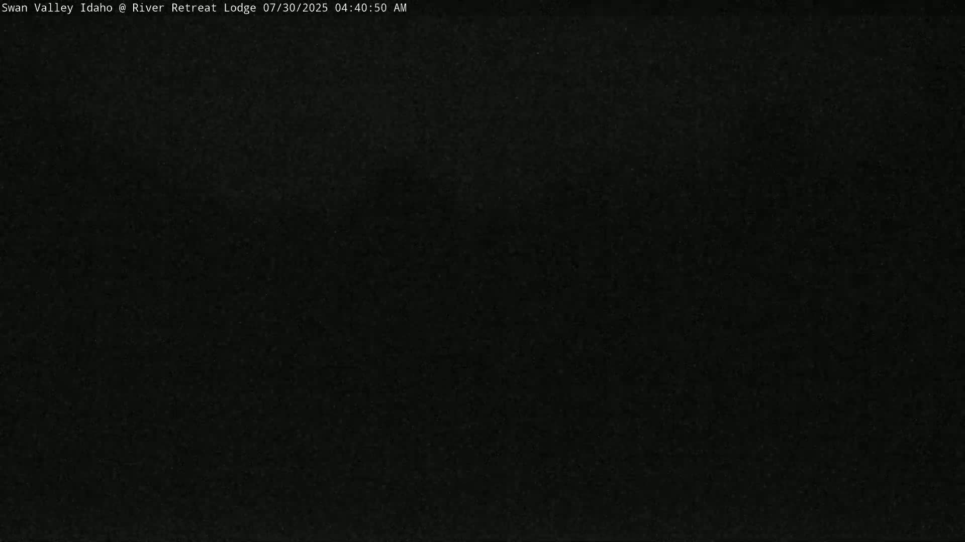 Swan Valley , River Retreat Lodge Live Cam - Irwin, Bonneville, Idaho, USA