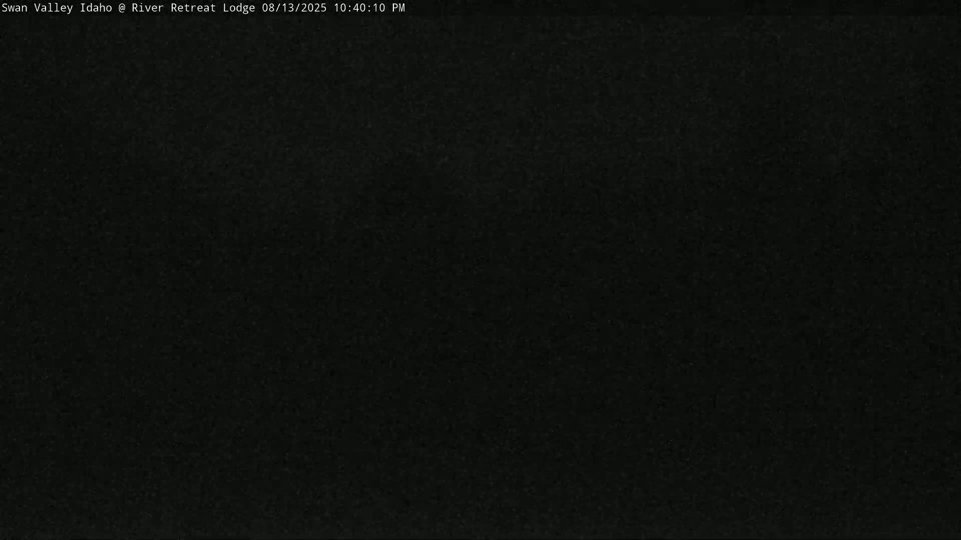 Swan Valley , River Retreat Lodge Live Cam - Irwin, Bonneville, Idaho, USA