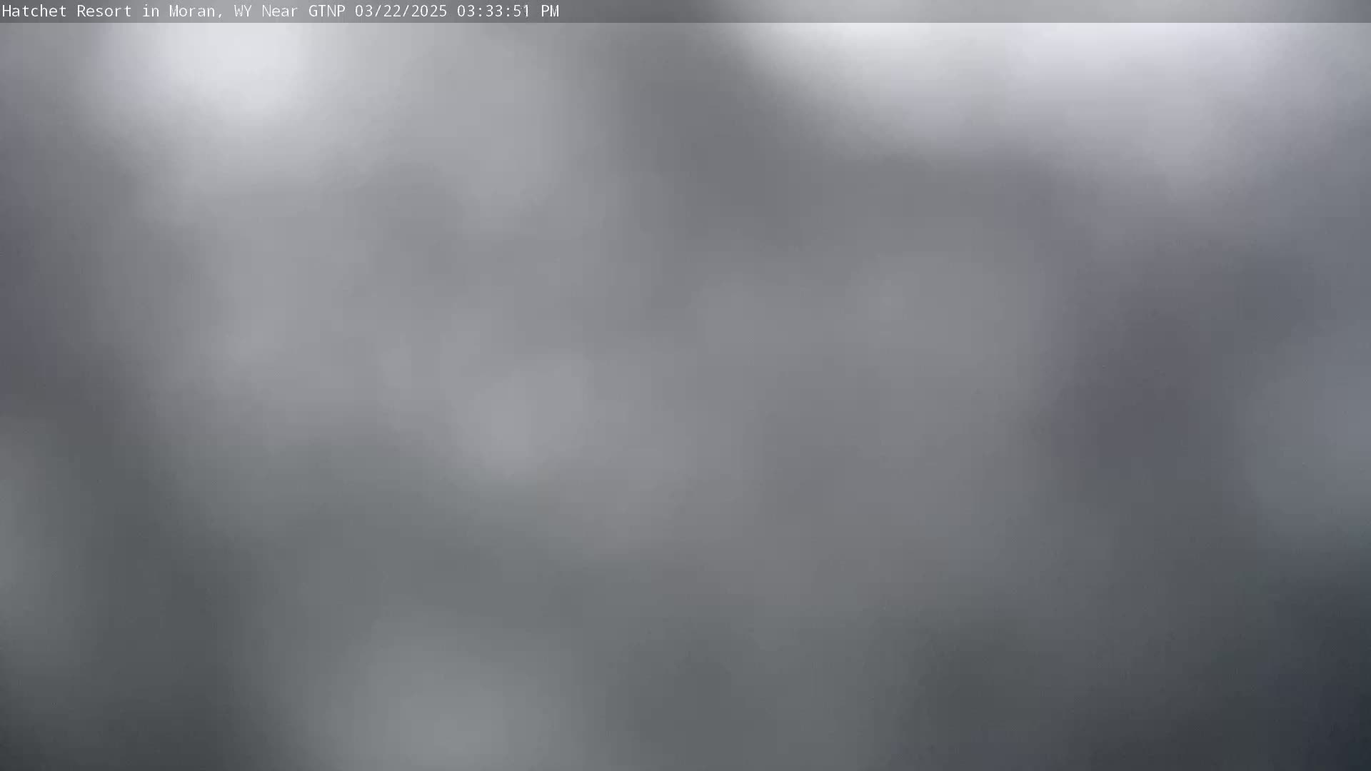 A blurry, gray image shows an overcast sky.