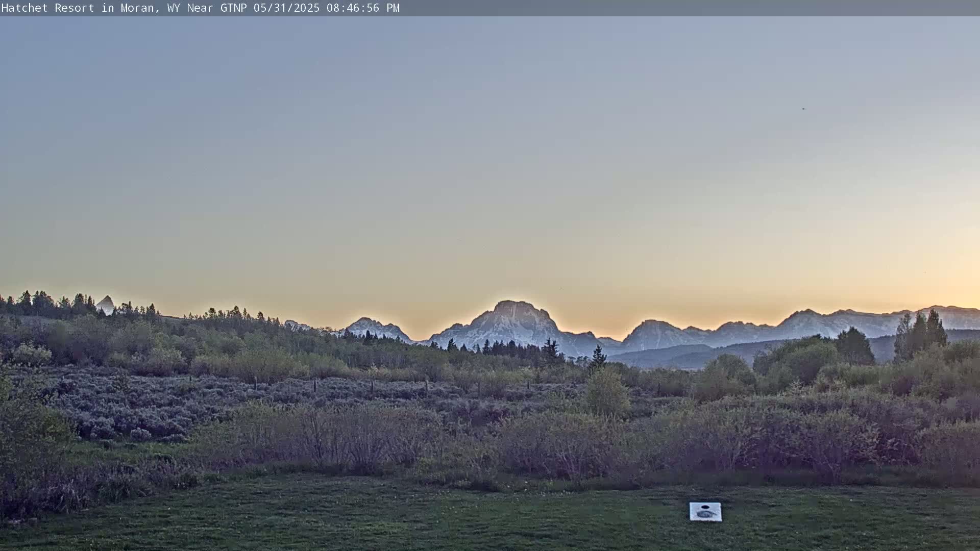 Moran, Hatchet Campground Live Cam - Moran, Teton, Wyoming, USA