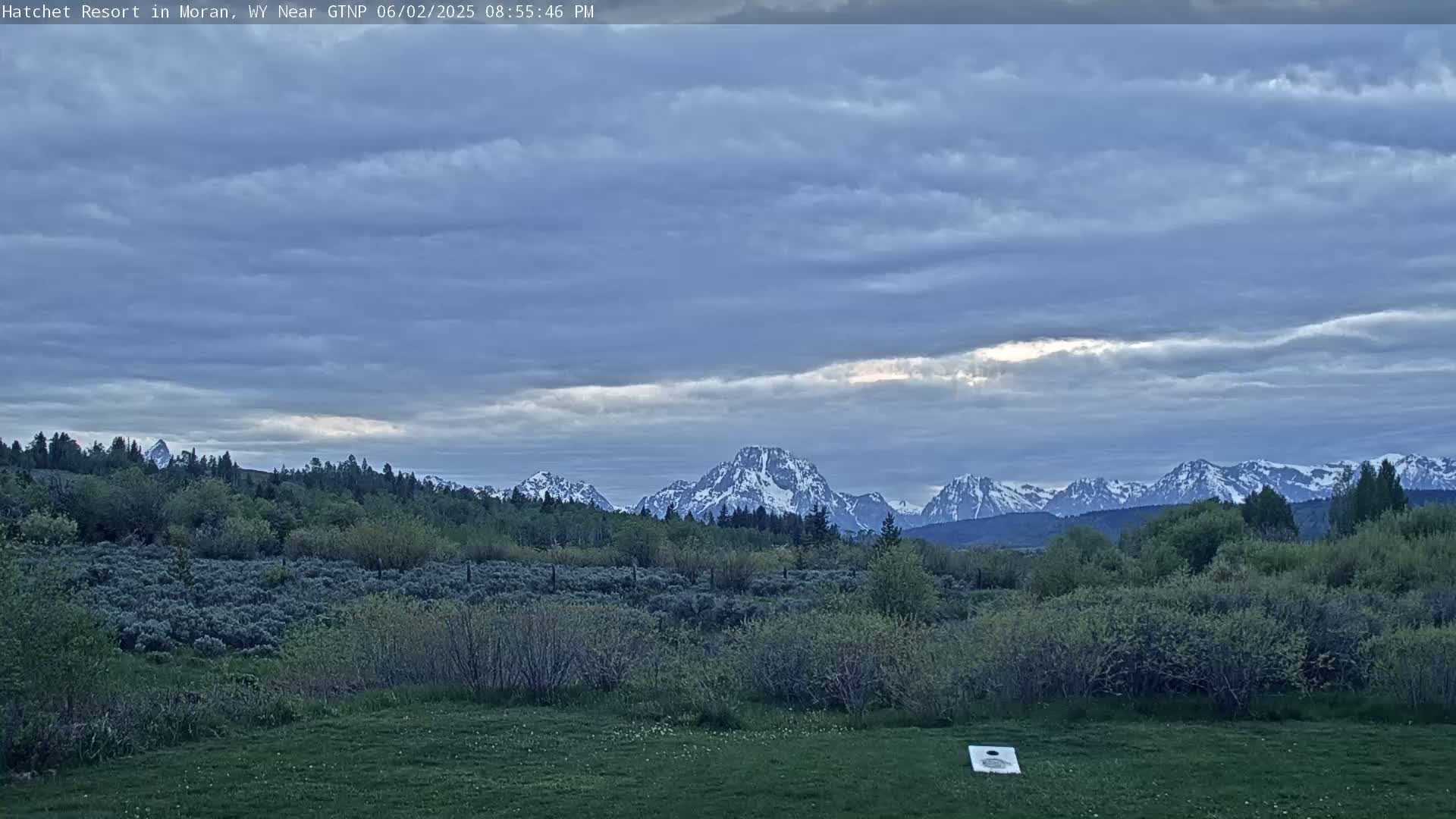 Moran, Hatchet Campground Live Cam - Moran, Teton, Wyoming, USA