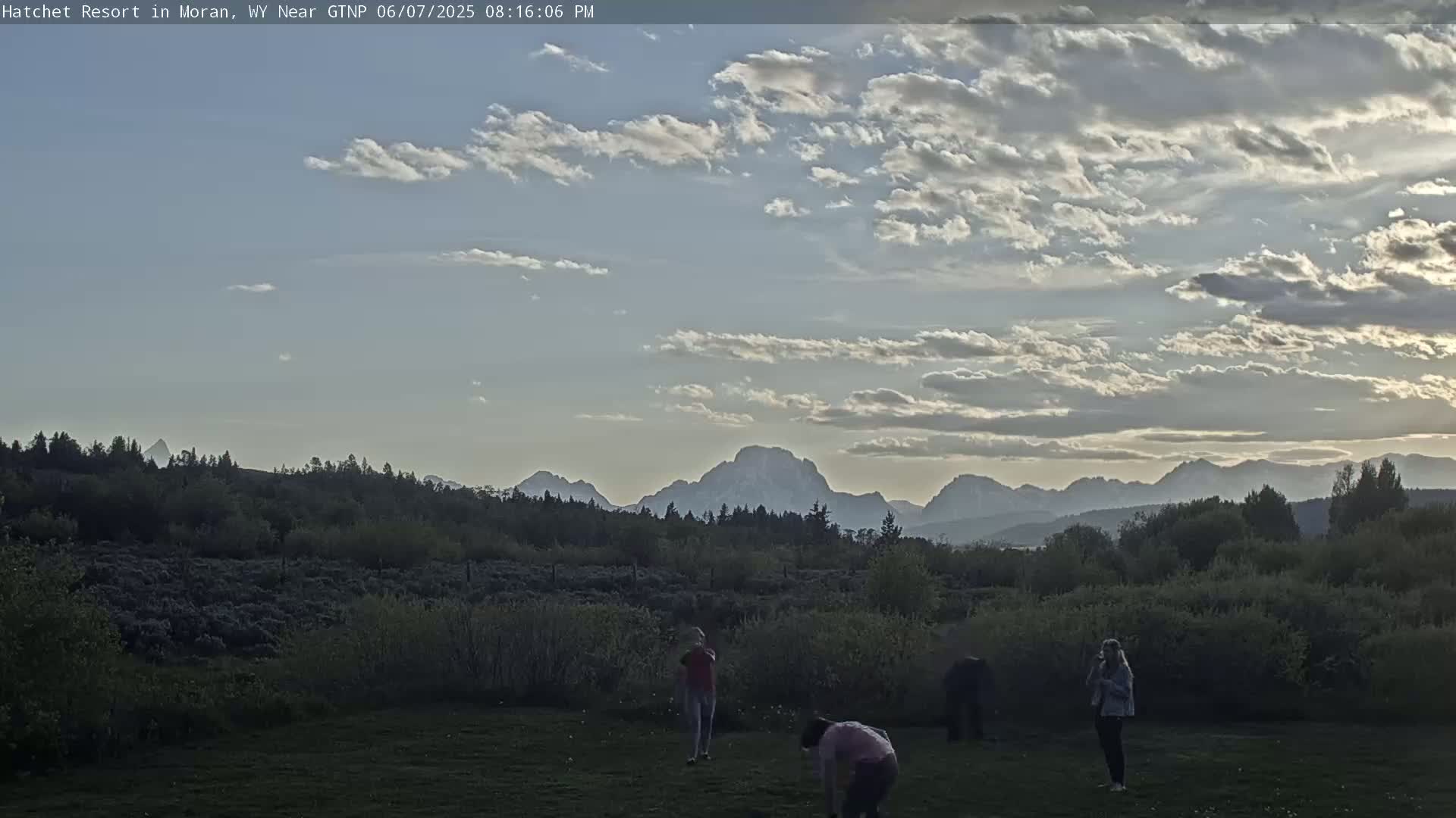 Moran, Hatchet Campground Live Cam - Moran, Teton, Wyoming, USA